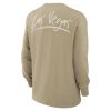 Nike Long Sleeve Max 90 T-Shirt - NFL Las Vegas Raiders Yukon Tan