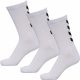 HUMMEL FUNDAMENTAL 3-PACK SOCK WHITE