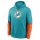 Nike Club Hoodie Team Issue - NFL Miami Dolphins Turbo Green/Brilliant Orange