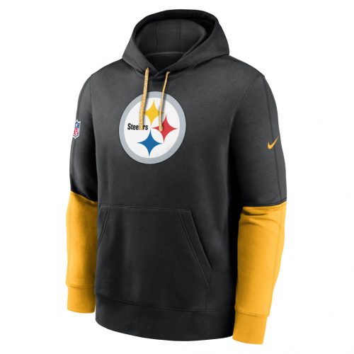 Nike Club Hoodie Team Issue - NFL Pittsburgh Steelers Black/University Gold XL