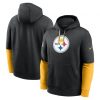 Nike Club Hoodie Team Issue - NFL Pittsburgh Steelers Black/University Gold XL