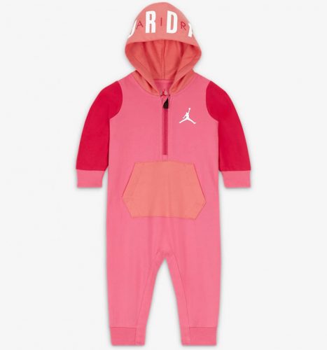 JORDAN BABY PAYERED COVERALL PINKSICLE