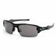 OAKLEY YOUTH FLAK XS FRAME-POLISHED BLACK LENS-PRIZM BLACK