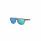 OAKLEY YOUTH FROGSKINS XS FRAME-MATTE GREY INK LENS-PRIZM SAPPHIRE