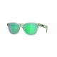 OAKLEY FROGSKINS XS PRIZM JADE POLARIZED LENSES, MATTE TRANS JADE FRAME 53