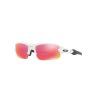 OAKLEY YOUTH FLAK XXS FRAME-POLISHED WHITE LENS-PRIZM FIELD