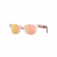 OAKLEY FROGSKINS XXS PRIZM ROSE GOLD LENSES, MATTE CLEAR FRAME