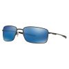 OAKLEY SQUARE WIRE FRAME-CEMENT LENS-ICE IRIDIUM