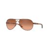 OAKLEY FEEDBACK FRAME-ROSE GOLD LENS-VR50 BROWN GRADIENT