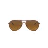 OAKLEY FEEDBACK FRAME-ROSE GOLD LENS-BROWN GRADIENT POLARIZED