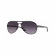 OAKLEY FEEDBACK PRIZM GREY GRADIENT LENSES, SATIN BLACK FRAME 59