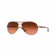 OAKLEY FEEDBACK PRIZM BROWN GRADIENT LENSES, ROSE GOLD FRAME 59