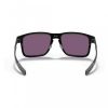 OAKLEY HOLBROOK METAL FRAME-MATTE BLACK LENS-JADE IRIDIUM