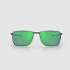 OAKLEY EJECTOR Prizm Jade Lenses, Satin Light Steel Frame