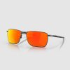 OAKLEY EJECTOR PRIZM JADE LENSES, SATIN LIGHT STEEL FRAME