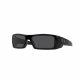 OAKLEY GASCAN FRAME-POLISHED BLACK LENS-GREY