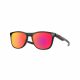 OAKLEY TRILLBE X FRAME-POLISHED BLACK LENS-RUBY IRIDIUM