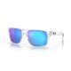 OAKLEY HOLBROOK XL FRAME-POLISHED CLEAR LENS-PRIZM SAPPHR IRIDIUM POLARIZED