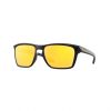 OAKLEY SYLAS FRAME-MATTE BLACK LENS-PRIZM 24K POLARIZED