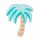 CROCS PALM TREE JIBBITZ MC