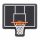 CROCS BLACK BASKETBALL BACKBOARD JIBBITZ MC