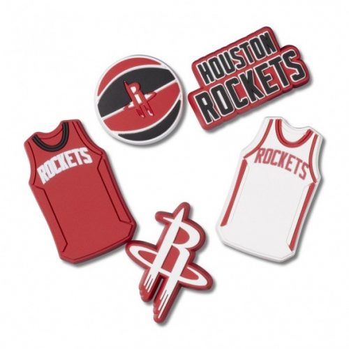 CROCS NBA HOUSTON ROCKETS 5PCK JIBBITZ MC