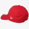 NEW ERA 39THIRTY LEAGUE BASIC NEYYAN SCARLET/WHT