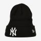 NEW ERA KAPA MLB ESSENTIAL CUFF KNIT NEW YORK YANKEES BLACK/WHITE