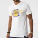 NEW ERA NBA LOS ANGELES LAKERS TEAR GRAPHIC TEE WHITE