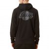 NEW ERA NBA LOS ANGELES LAKERS SEASONAL INFILL HOODIE BLACK