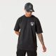 NEW ERA NBA BROOKLYN NETS WASHED GRAPHIC TEE BLACK