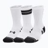 Under Armour Perf Tech Nov 3pk Crew White L