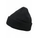 FLEXFIT RIB BEANIE BLACK