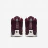 Air Jordan 12 Retro (GS) Shoe BORDEAUX/SAIL-METALLIC SILVER