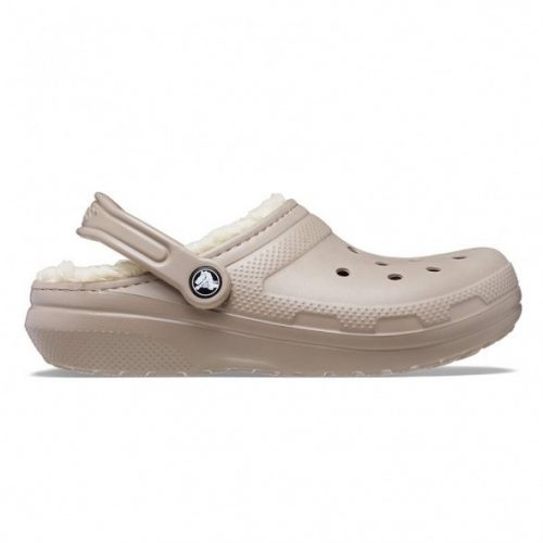 CROCS CLASSIC LINED CLOG Mushroom/Bone