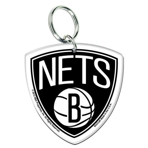 Wincraft Brooklyn Nets Akril Csapat Logó Kulcstartó Színes ONE