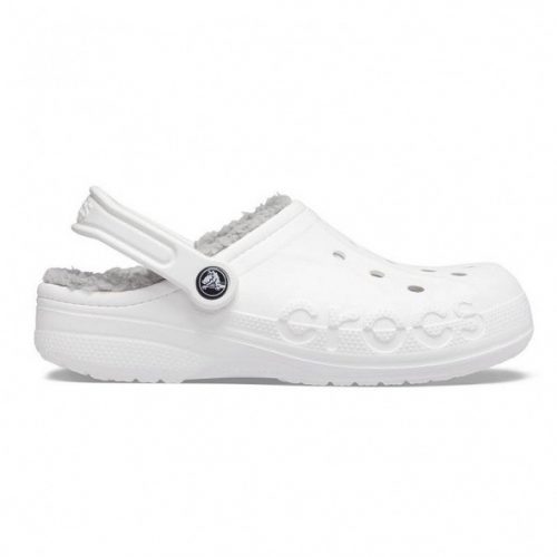 CROCS BAYA LINED CLOG White/Light Grey