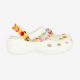 CROCS CLASSIC FESTIVAL VIBE PLATFORM CLOG WHITE/MULTI