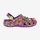 CROCS CLASSIC LISA FRANK CLOG NEON PURPLE/MULTI