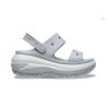 CROCS CLASSIC MEGA CRUSH SANDAL LIGHT GREY