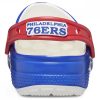 CROCS NBA PHILADELPHIA 76ERS CLASSIC CLOG WHITE 46-47