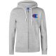 CHAMPION HOODED FULL ZIP SWEATSHIRT HEATHER GREY