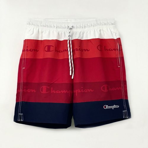 CHAMPION BEACHSHORT RED/NAVYBLUE/WHT