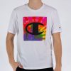 CHAMPION GRAPHIC RAVE TEE WHITE