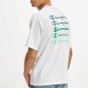 CHAMPION CREWNECK TEE WHITE