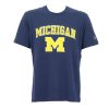 CHAMPION UNIVERSITIES MICHIGAN TEE NAVY / YELLOW