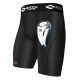 SHOCK DOCTOR CORE COMPRESSION SHORT WITH BIO-FLEX CUP BLACK