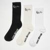 Karl Kani Signature Socks 3 Pack black/off white/ white 39-42