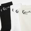 Karl Kani Signature Socks 3 Pack black/off white/ white 39-42