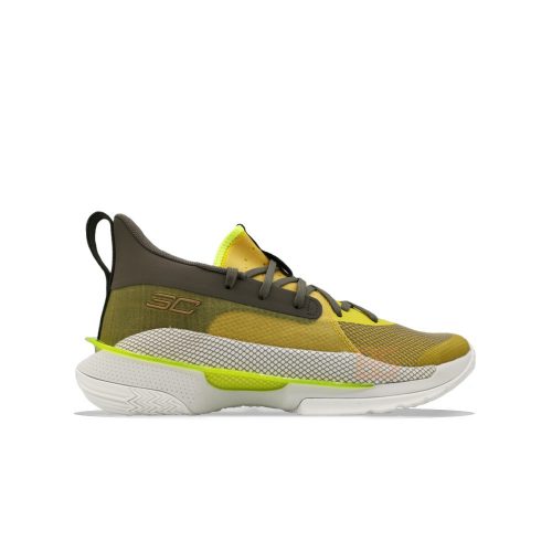 UNDER ARMOUR CURRY 7 OLIVE/YELLOW